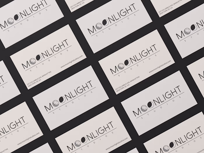 MOONLIGHT STUDIOS - BRANDING PROJECT on Behance
