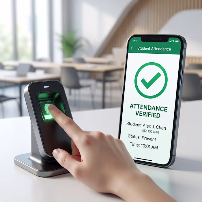 Attendance management system for schools