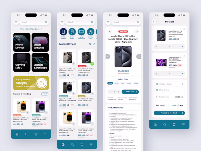 Revamped E-Commerce Platform and App for Better User Engagement