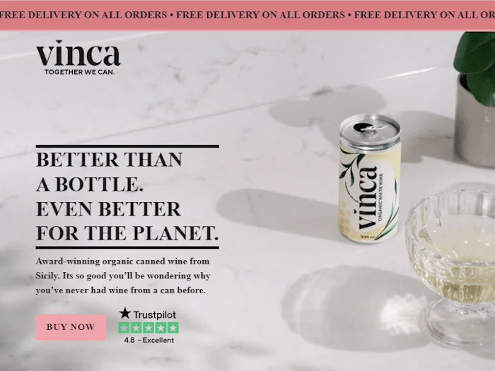 Shopify: Vinca Wine