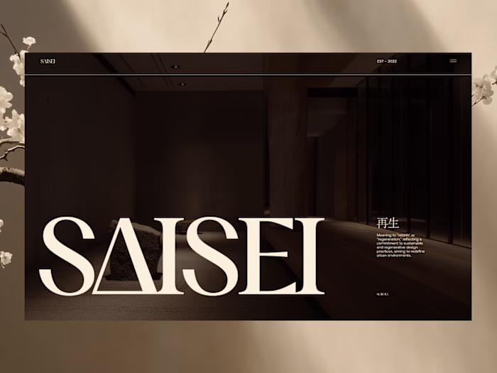 SAISEI Architecture  