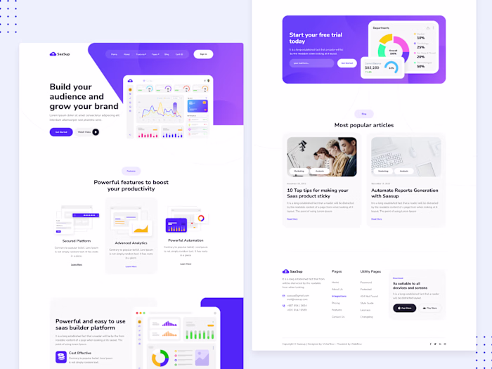 I will do Web Design for your Project