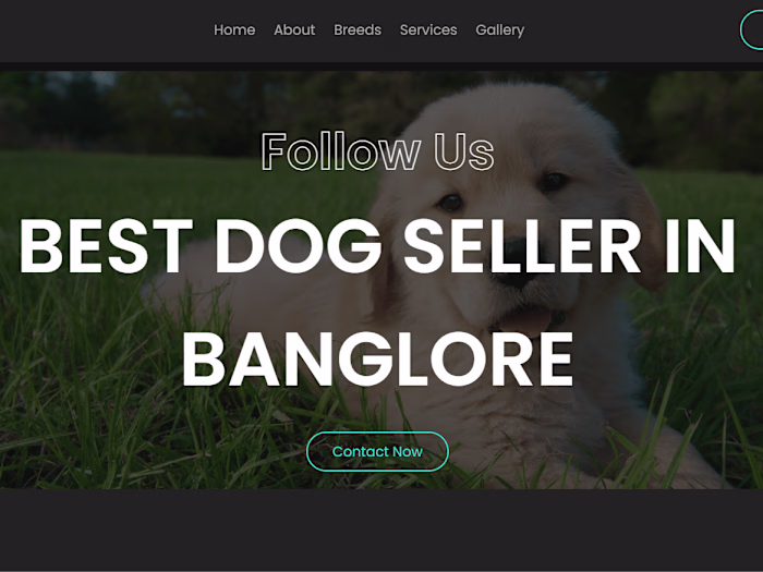 Puppies seller