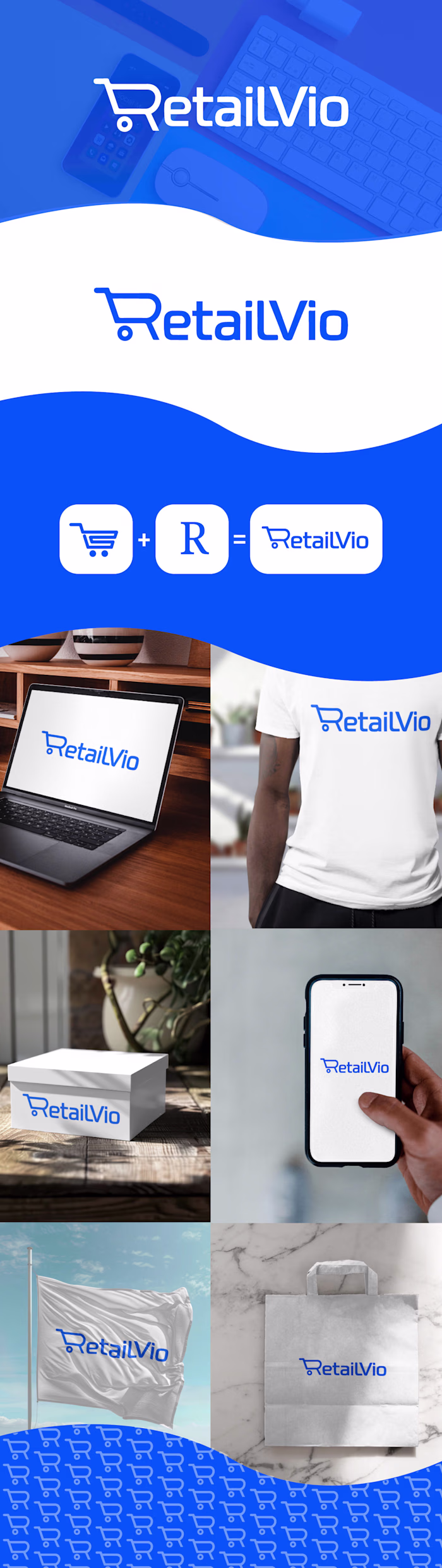 RetailVio Logo Design