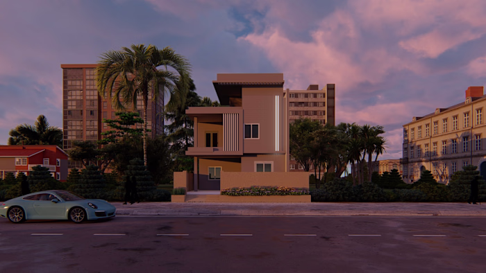 Contemporary Residential Exterior