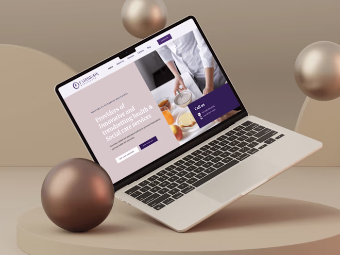 Fairbrook Healthcare Website