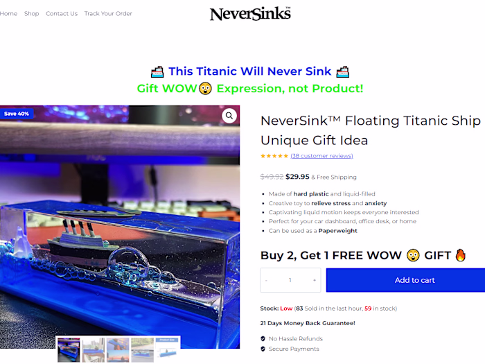 NeverSinks