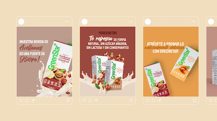 GreenStar — Social Media Design