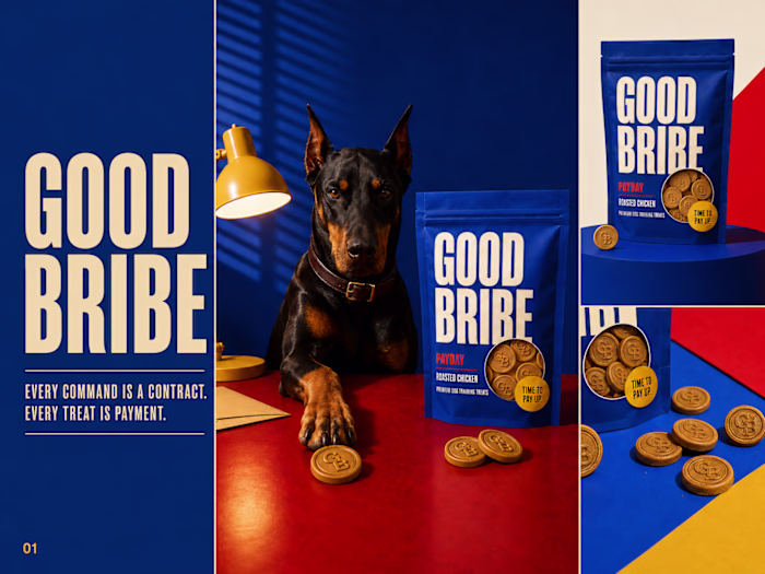 GOOD BRIBE: A Dog Treat Brand Campaign
