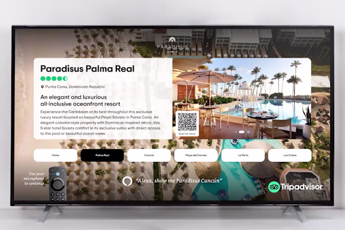 Interactive Experience on Fire TV - UI Design