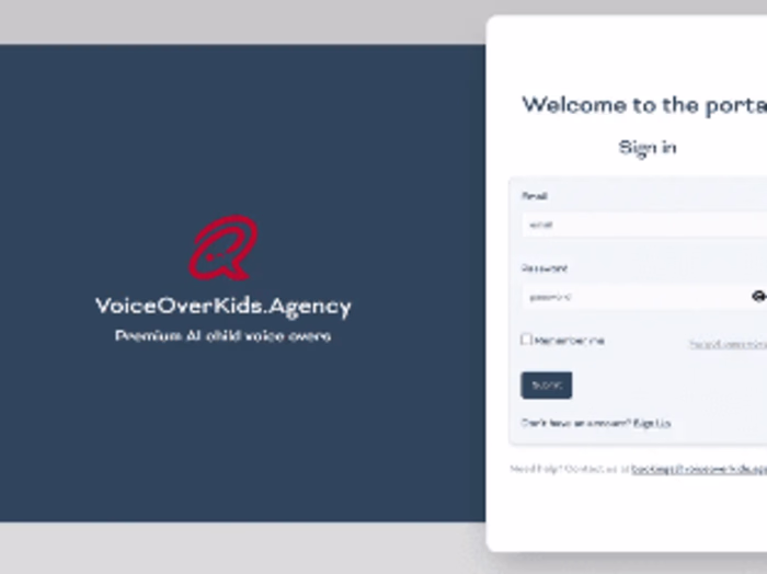 Voice Over Kids AI