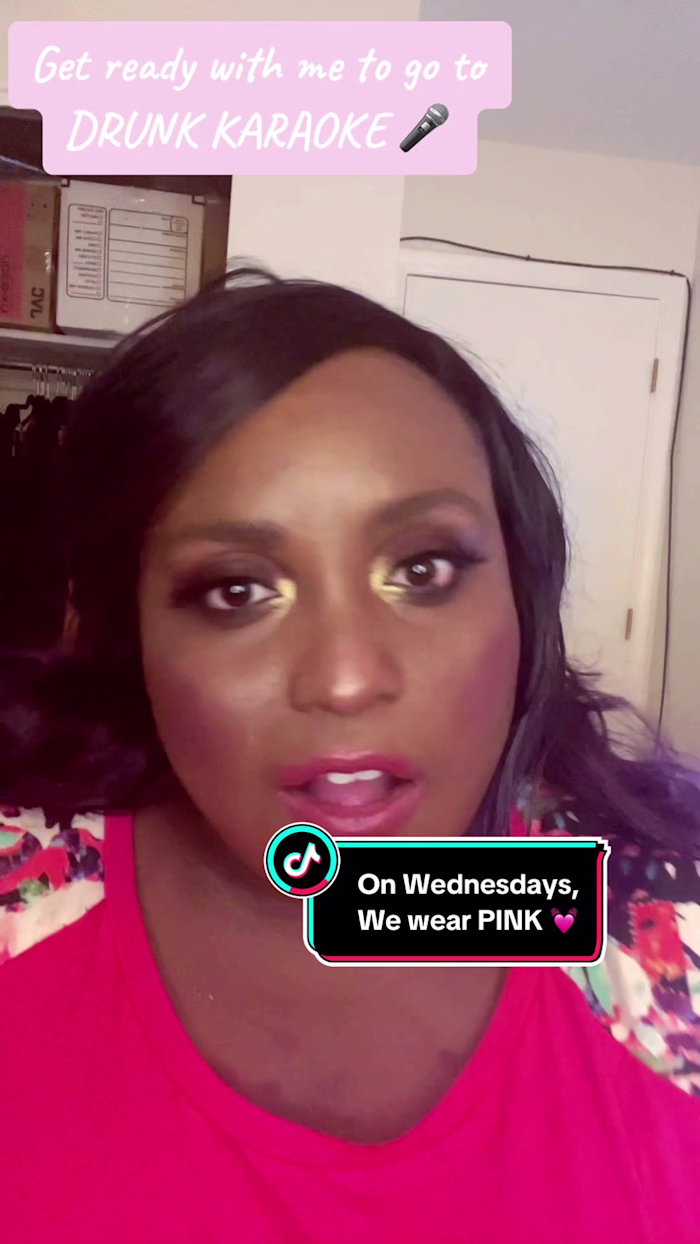GRWM TikTok makeup tutorial &transition