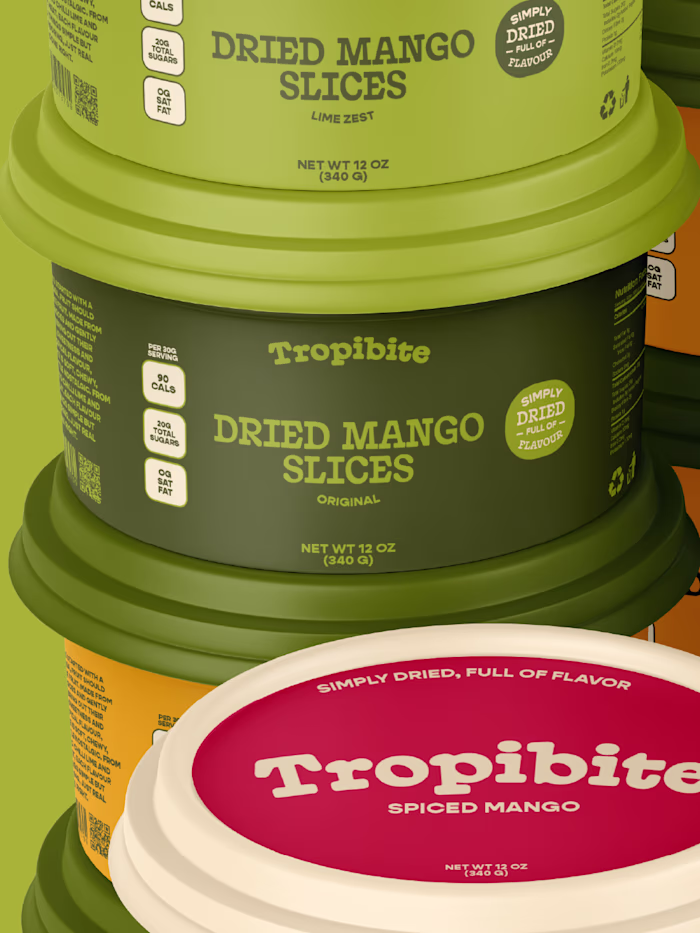 Visual Identity Design for Tropibite