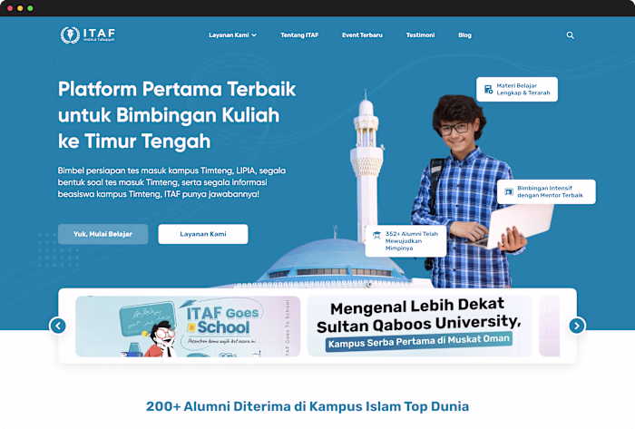 ITAF ID - The Best First Platform for Preparing to Study at LIPI