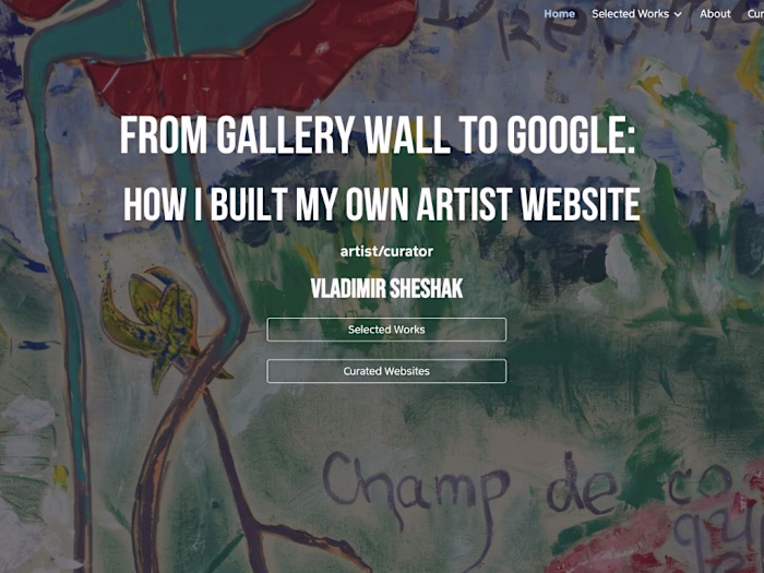 This is my own website.