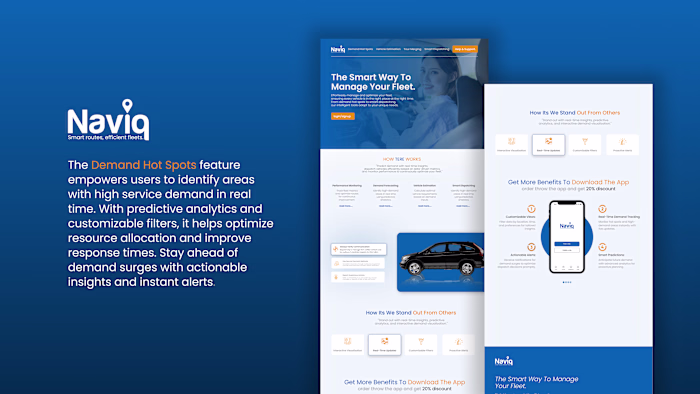 online cab booking web ui design