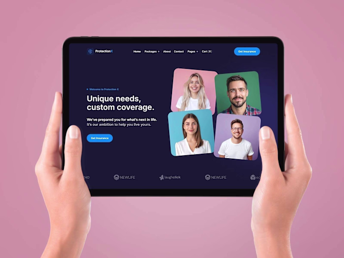 Protection X - Framer Website Development