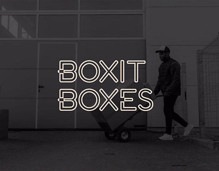Boxit Boxes Brand Identity