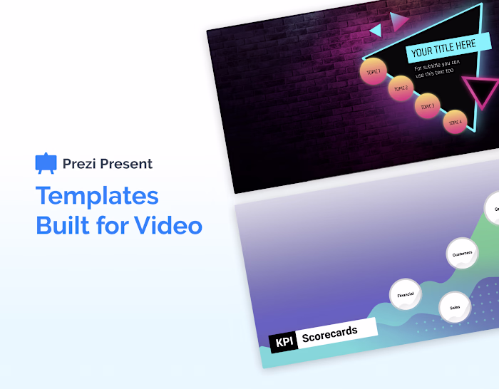 Prezi Templates Built for Video
