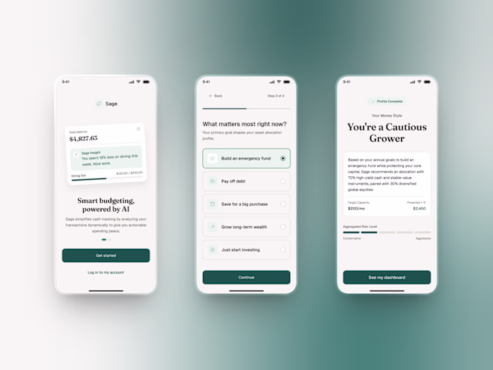 Sage, an AI budgeting app