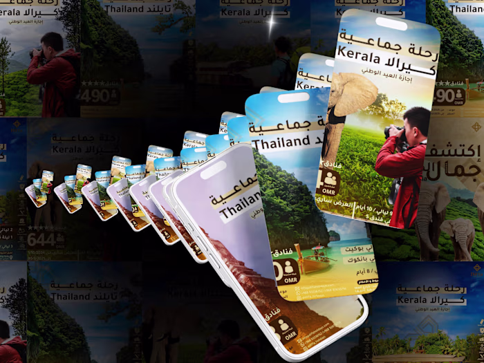 Travel Social Media Post Design:: Behance