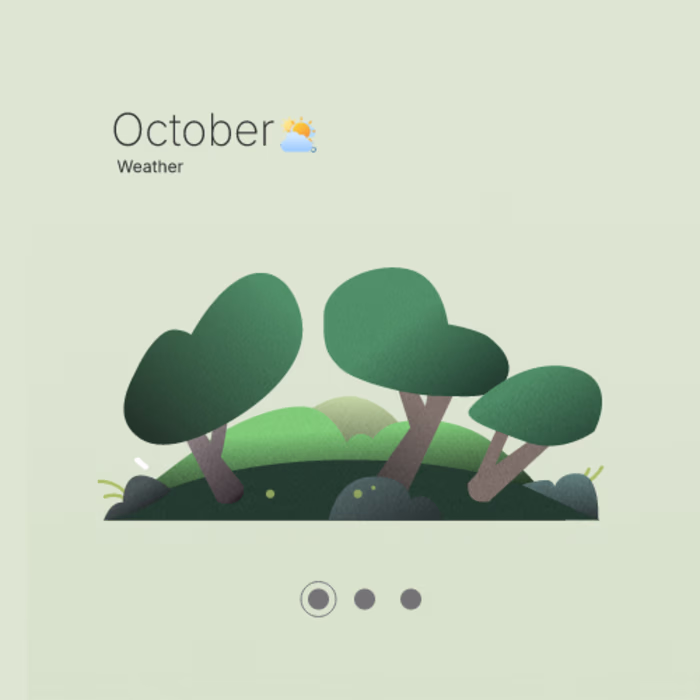 Interactive weather