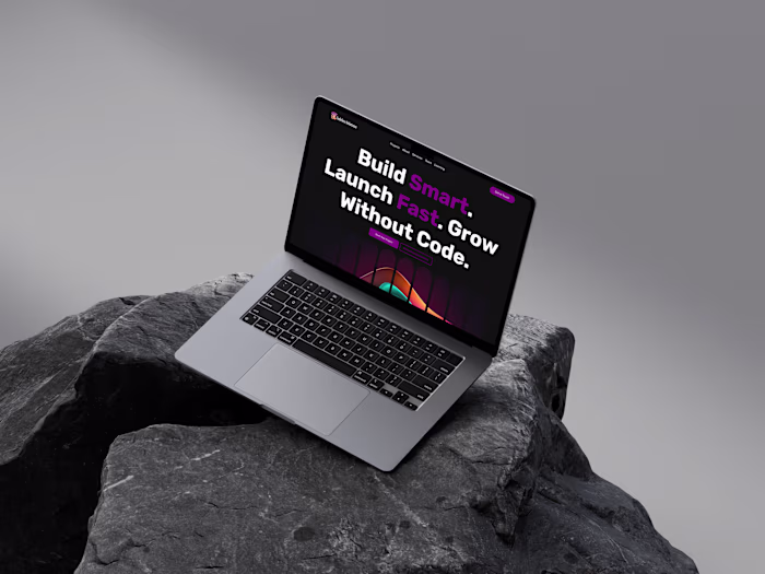 Codeless Solutions: Product Design & No-Code Agency Website