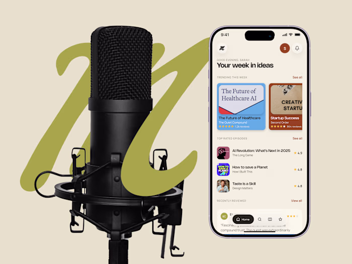 PodMark: Branding and App Design for a Podcast Reader