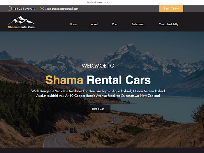 Shama Rental Cars