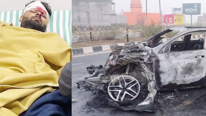 Rishabh Pant meets with a serious accident in his BMW on the wa…