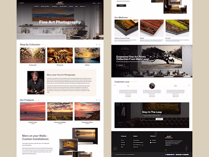 Photography Website