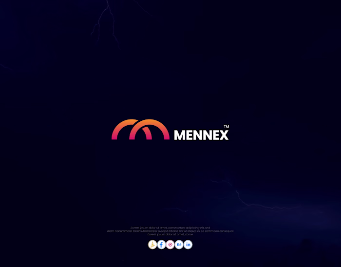 Letter M N Modern Creative Logo Design