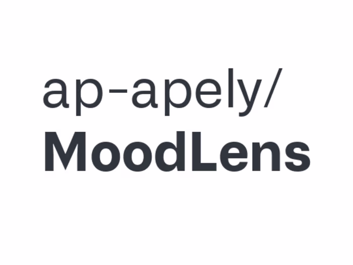 MoodLens: Sentiment Analysis Dashboard