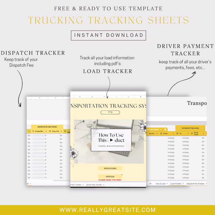 Free Trucking Tracking System