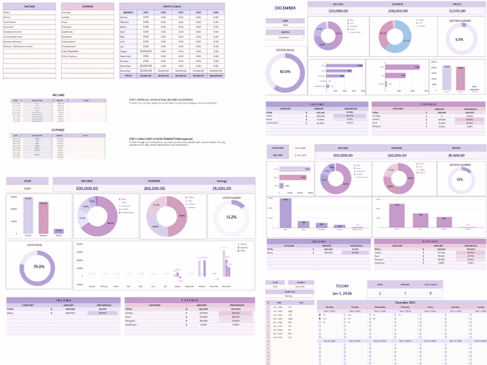 Google Sheets Finance Dashboard | Financial Reporting Automa...
