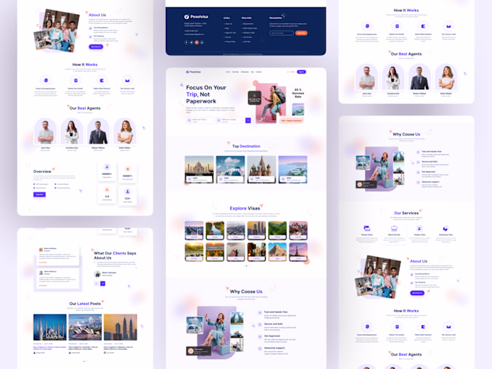 Pexelvisa _Online Visa Consultancy Website