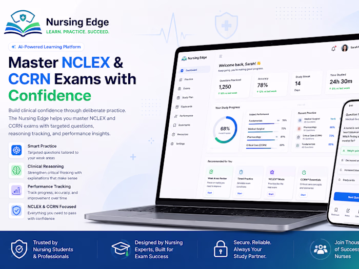 The Nursing Edge Learning Platform Development