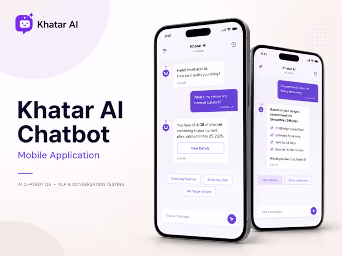 Khatar AI Chatbot – AI-Powered Mobile Application