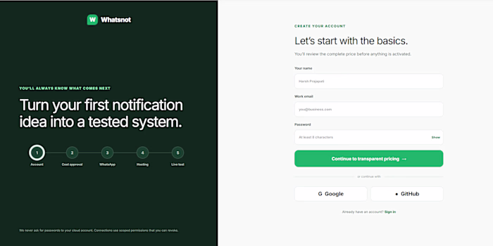 Whatsnot - notification system infrastructure orchestration ...