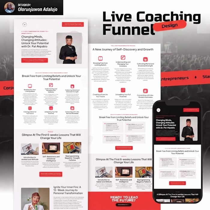 GoHighLevel Funnel & Landing Page