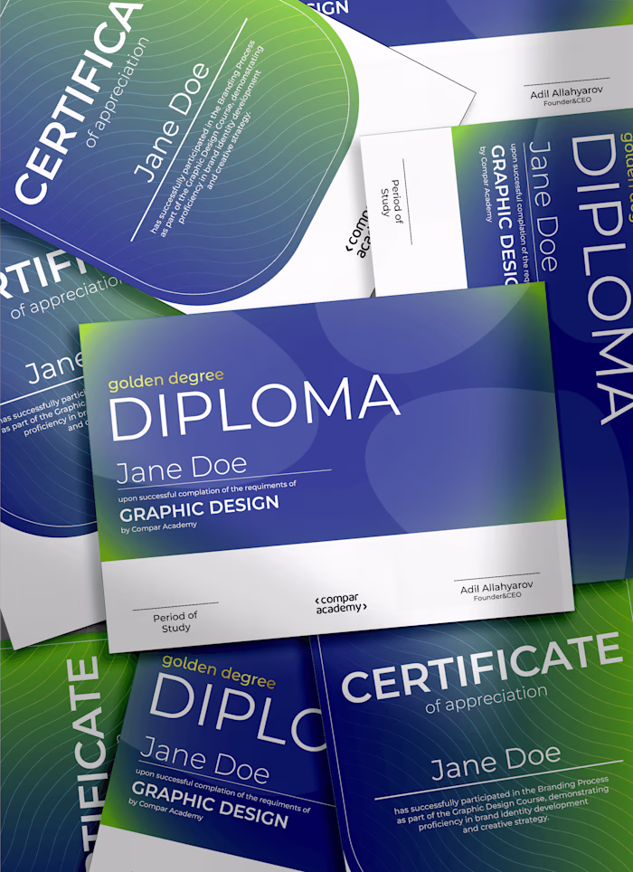 Diploma and Certificate Design 