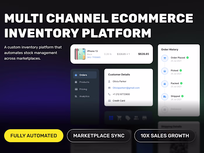 📦 Inventory Automation Platform for Multi-Channel eCommerce