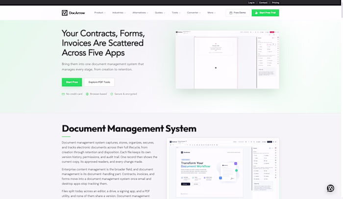 DocArrow – Document Workflow Automation, E-Signature & Forms