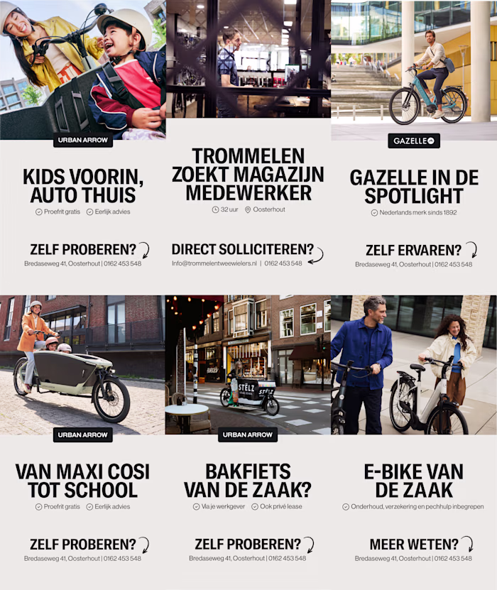 Animated Social Media Post for Trommelen Tweewielers
