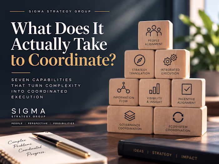 Building a Framework for Coordination Capacity