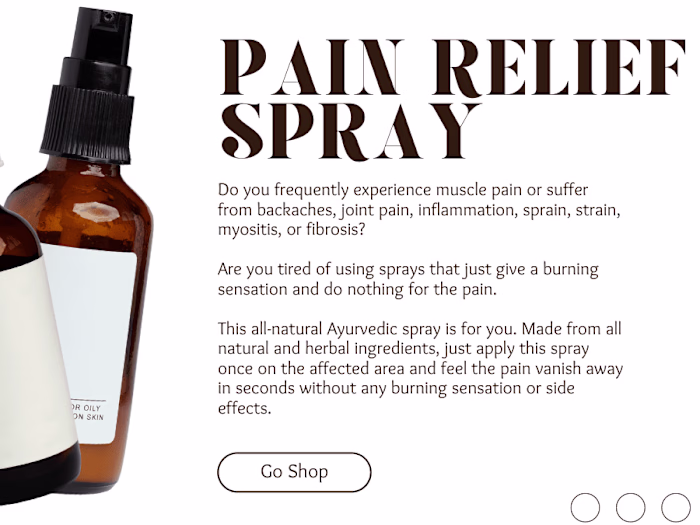 A product description and features