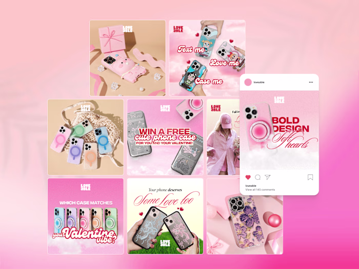 Smartphone Case - Social Media Design
