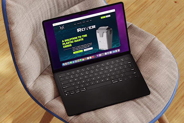 CleyX Rover Homepage Design