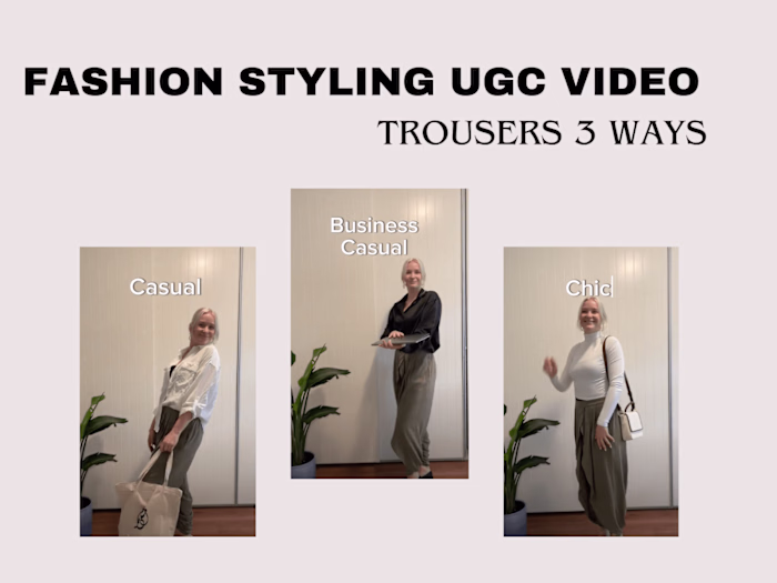 UGC Fashion Brand