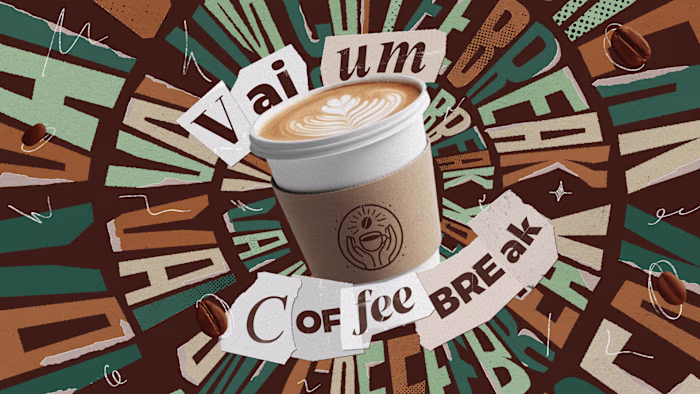COFFEE BREAK | Collage Animation - Advertising Video